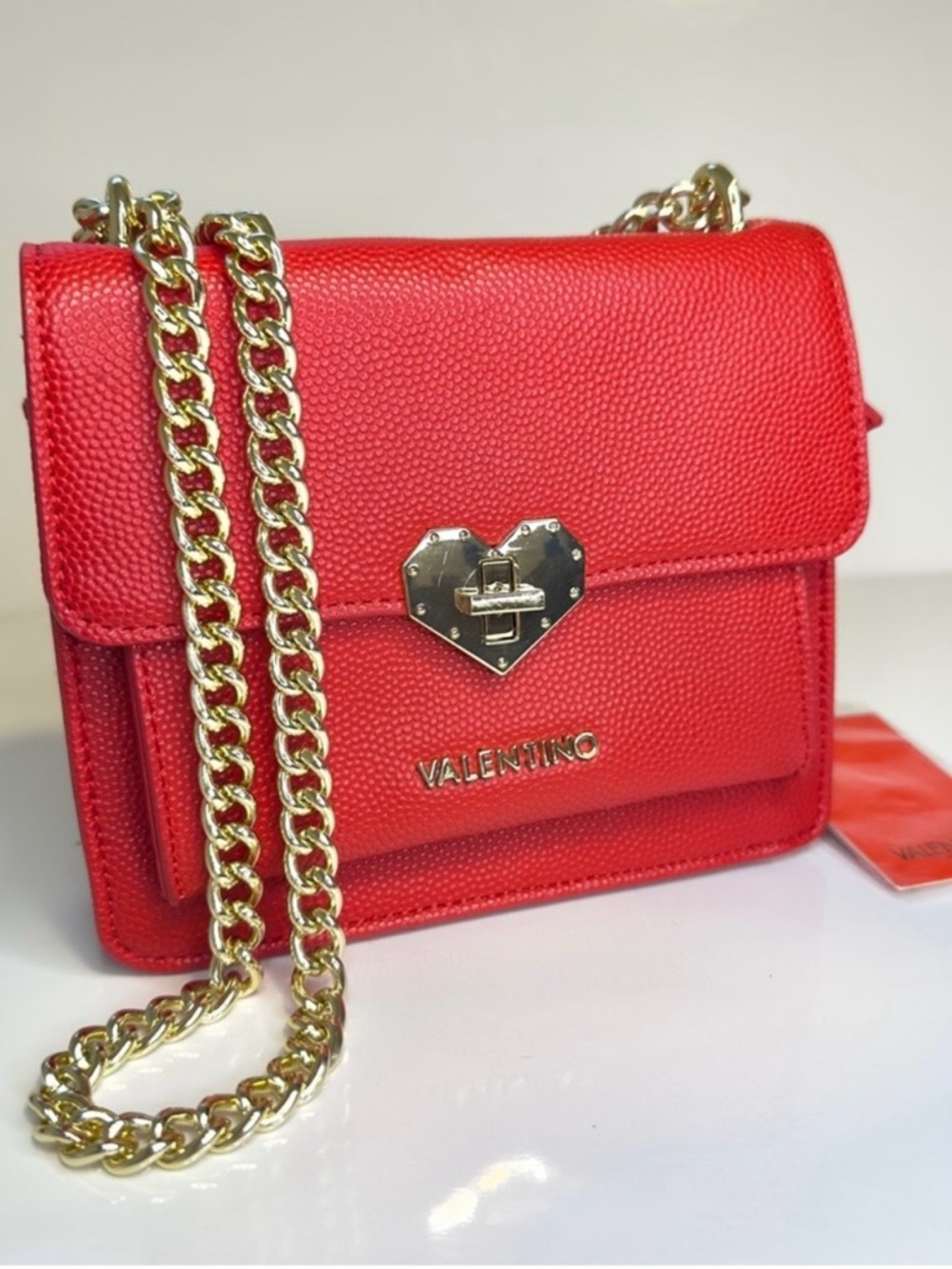 Valentino by Mario Valentino Crossbody Bag - Amelie Rosso